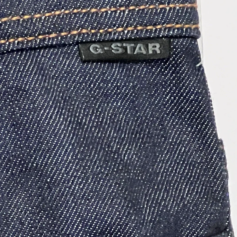 G-Star Raw Design Button Fly Jeans Men 31x32 Arc 3D KIR Denim Organic 2.0‎ Blue